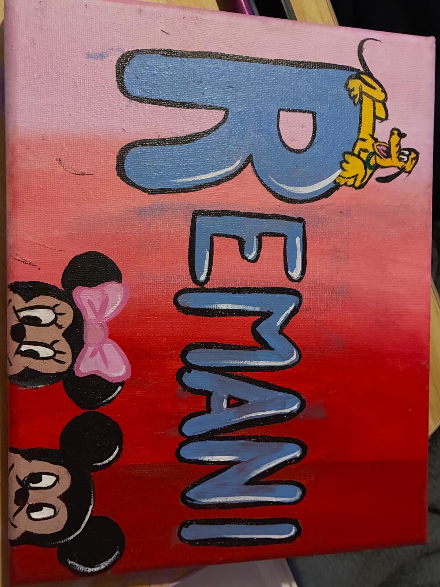 Personalized Name Painting
