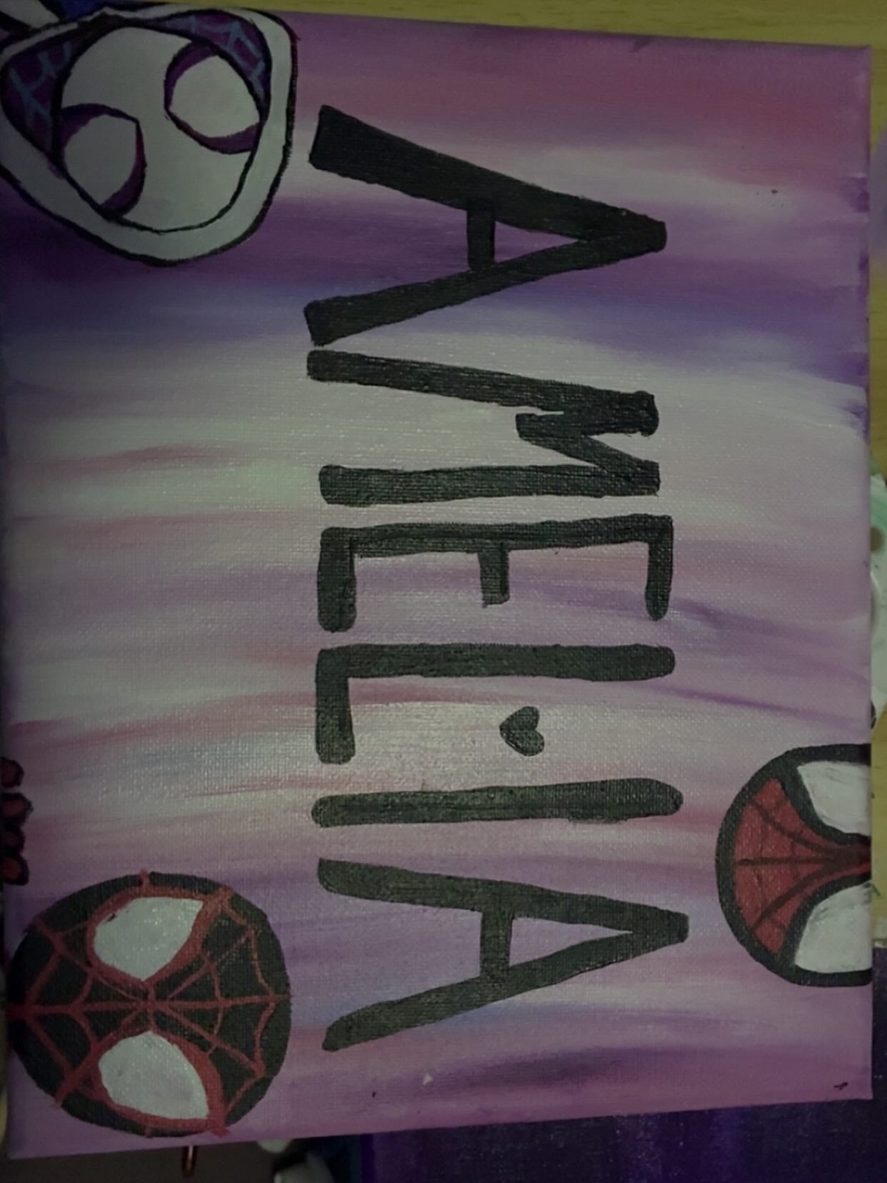 Personalized Name Painting