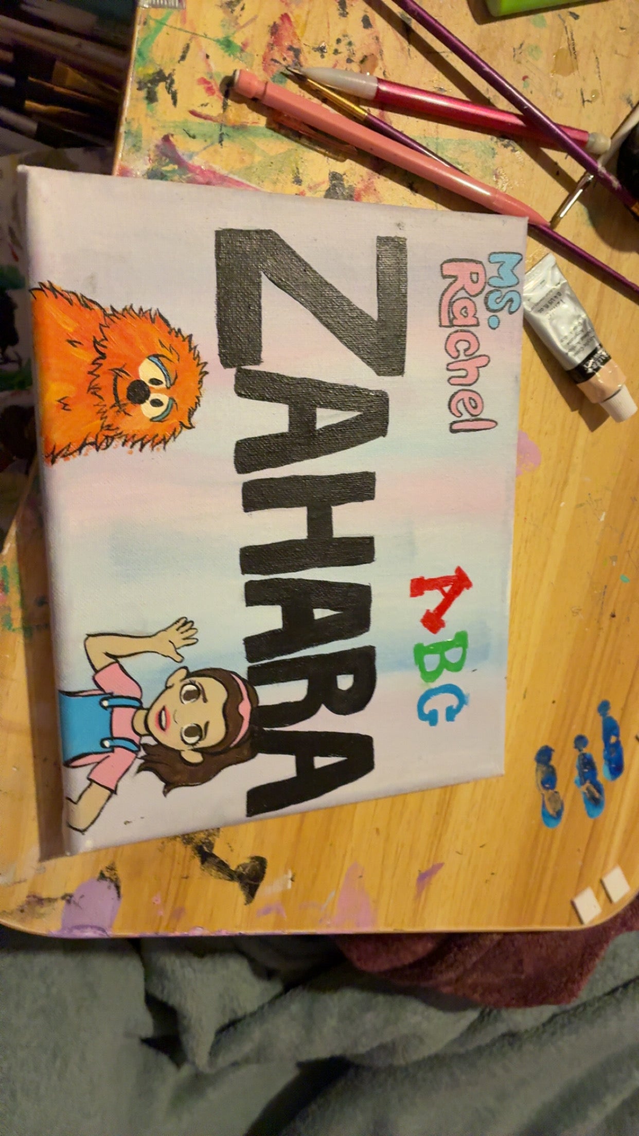 Personalized Name Painting